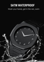 Reloj De Negocios Para Hombre SHUAIKE 1142-4 Reloj De Cuarzo Moda Clásica Con Marcadores Arábigos Pantalla Digital Redondo Resistente Al Agua - details 4