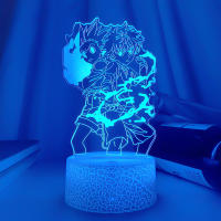 Lámpara Nocturna Anime Hunter X Hunter Figuras Gon Y Killua Luz De Noche Para Decoración De Habitación De Niños Regalo HxH Lámpara De Mesa - details 13