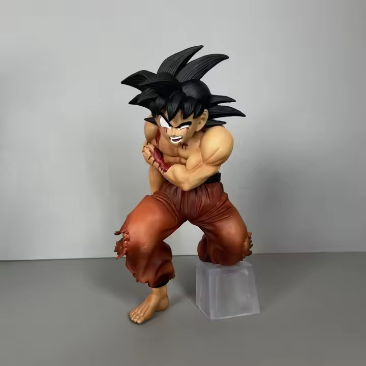 Figura De Acción Dragon Ball Z Son Goku Serie Super Saiyan 21cm PVC Modelo De Colección Decoración Regalo De Cumpleaños Para Niños - 1
