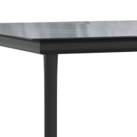 vidaXL Juego de comedor para jardín 3 piezas acero y textilene negro - details 4