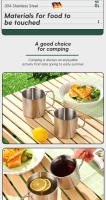 Juego De Tazas Plegables Para Camping Y Picnics De Acero Inoxidable 304 De Alta Calidad Portátil Y Ecológico Para Bebidas En Exteriores - details 1