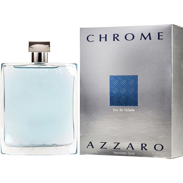 AZZARO CHROME EDT 200 ML | Perfume Hombre Fresco y Elegante | Eau de Toilette Masculino — oferta en Miravia