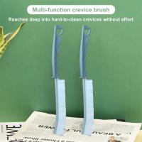 Cepillo De Limpieza Para Grietas Con Manija Larga Dureza Alta Para Ducha Azulejos Ralladura Ventanas Herramienta Multifuncional De Limpieza Del Hogar - details 2
