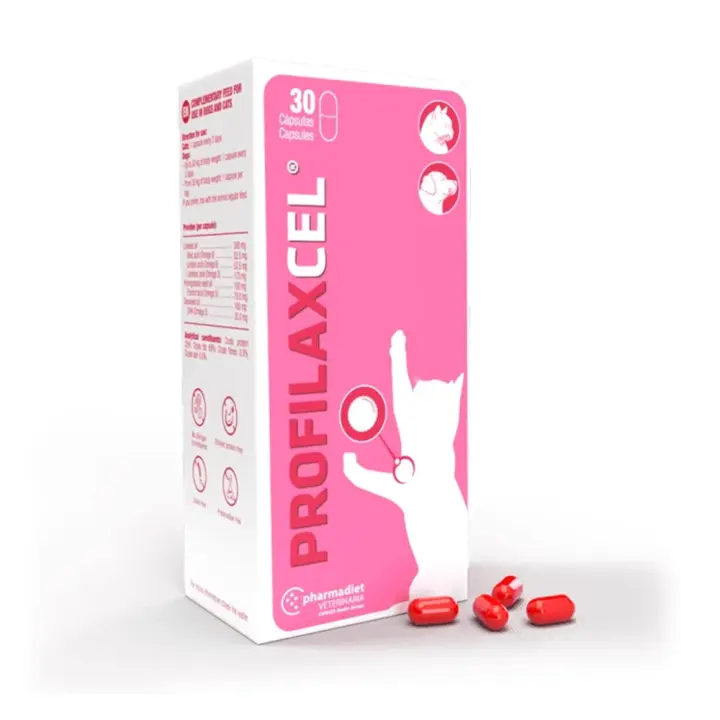 Profilaxcel 30 cápsulas protección celular para perros y gatos Pharmadiet - 1