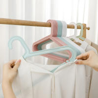 Organizador De Ropa Infantil Portátil 10 Piezas Gancho De Plástico Para Bebés Y Niños Armario De Mostrador Para Ropa De Niños - details 2