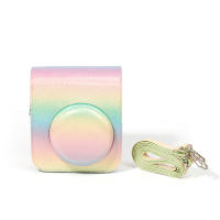 Estuche Protector De Cuero PU Colorido Para Cámara Fujifilm Instax Mini 12 Bolsa De Viaje Suave Estuche Para Cámara DSLR - details 8