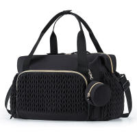 Bolsa de pañales para Bebé, Bolso de mano de gran capacidad, Bolsa de pañales de viaje, Bolsa de hospital para Nacimiento con Bolsa para Chupete - details 6