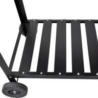 vidaXL Soporte para barbacoa de carbón con 2 ruedas - details 2