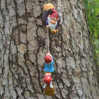 Gnomos De Escalada En Resina Figura De Arte Gnomos Para Jardín Adorno De Paisaje De Patio Decoración Del Hogar Regalo - details 9