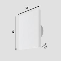 Novolux Lighting- Aplique de pared exterior-Frost, uso exterior, abs, Led SMD, 6,5W, 3000K, IP65, plástico, exterior - details 2