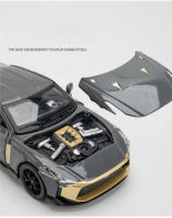 Modelo De Coche Supercar Ares GTR50 a Escala 1/32 En Aleación De Metal Con Sonido Y Luz Juguetes Colección Para Niños Regalos - details 4