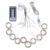 Luces De Cinta LED USB Con Control Remoto 6M/4M/3M Para Decoración De Habitación De Navidad Y Bodas Iluminación Colgante Interior - details 4