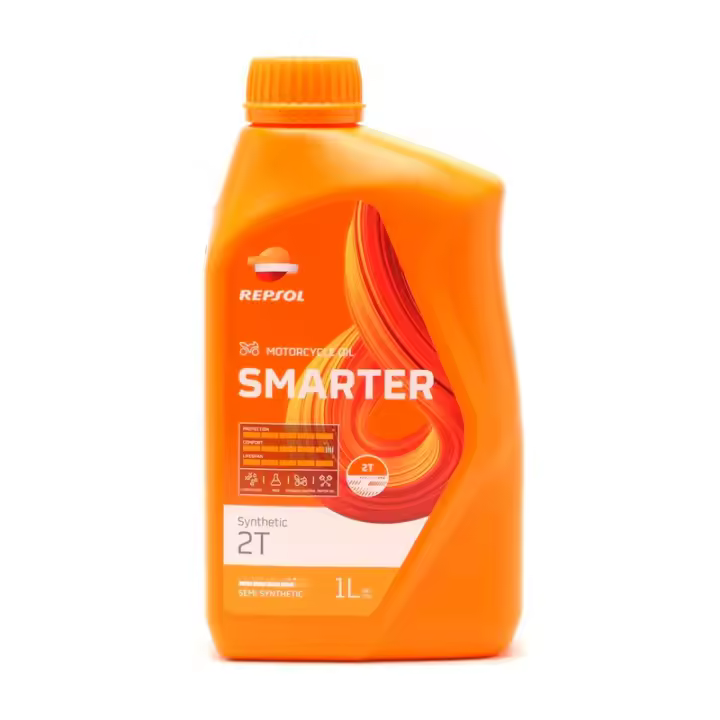 REPSOL MOTO SMARTER SYNTHETIC 2T 1 L-1 UNIDAD - 1
