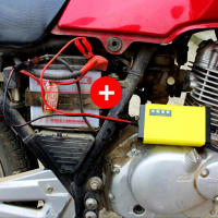 Cargador De Batería Para Coche Y Motocicleta LED Inteligente Protección Multiple Ajuste De Corriente Y Voltaje - details 0