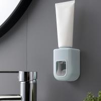 Nuevo Dispensador De Pasta De Dientes Automático Impermeable Soporte De Pared Herramientas De Baño Accesorios Organizador De Pasta De Dientes - details 3