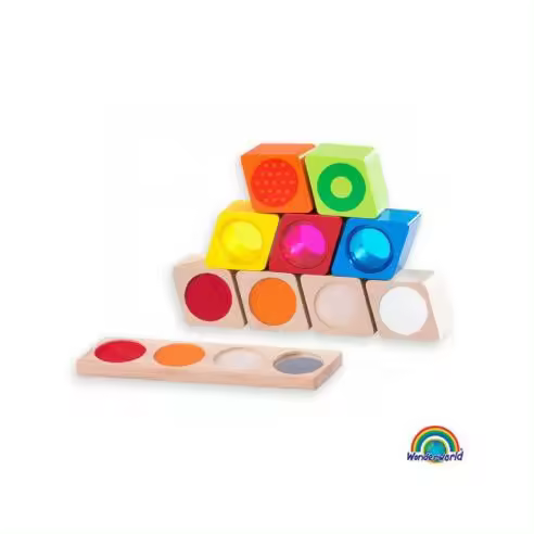 Juego sensorial para apilar y encajar wonder sensory block - Wonderworld AT2511 WONDERWORLD - 1