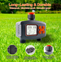 Temporizador De Agua Bidireccional RainSeer Con Pantalla LCD Impermeable IP65 Controlador Automático Para Riego De Jardín - details 5