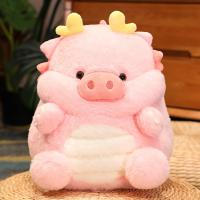 Muñeco De Peluche Divertido Cerdo Y Dragón 30cm Regalo De Cumpleaños Y Navidad Juguete Suave De Animal Para Niños Y Adultos - details 1
