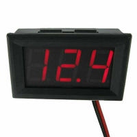 Voltímetro Digital Impermeable DC4.5V-30V Para Coche Barco Motocicleta Pantalla LED De 0.56 Pulgadas Mini Prueba Panel Amperímetro - details 0