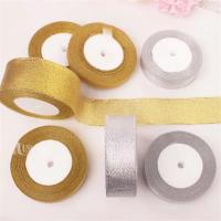 Cinta De Organza Metálica Plateada Y Plateada Con Brillo Para Boda Decoración De Pasteles Regalos Y Artesanía 25 Yardas Por Rollo - details 11