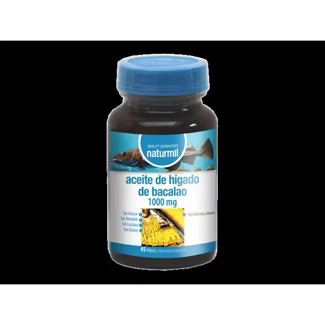 Naturmil Aceite De Higado De Bacalao 1000 Mg 45 Perlas - 1