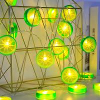 Luz De Cadena De Naranja Decorativa Con 40 LEDS Para Cocina Fiestas Bodas Festivales Y Decoración Del Hogar Longitud De 6M - details 5