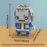 Bloques De Construcción MOC TV Play Fallouted Shelter Personajes Creativos Figura De Acción Lucy MacLean Modelo Para Niños - details 7
