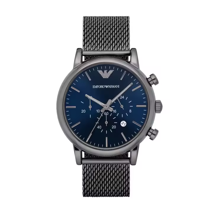 Emporio Armani Reloj STAINLESS STEEL，GUNMETAL，QUARTZ/CHRONO AR1979 - 1