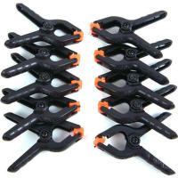 10 Pack Abrazaderas Ajustables De Nylon Para Carpintería Herramienta De Trabajo En Madera Clip De Resorte Para Proyectos De Bricolaje - details 0