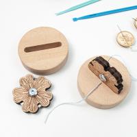 Cortador De Hilo DIY De Madera Sólida Petal Cutter Herramienta De Corte Para Costura Y Tejer Para Mujeres Adultos - details 6