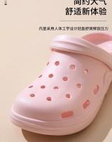 Zapatillas De Casa Para Mujer Casual Jardín Clogs Exterior Zapatos De Amplio Toque Para Damas Y Señores Antideslizantes Interior Y Exterior - details 5