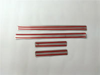 4PCS/Lot Placa De Entrada De Puerta De Coche Ultrafina En Acero Inoxidable Para Hyundai I10 Cubierta De Pedal De Interior - details 3