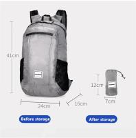Mochila De Senderismo Al Aire Libre 20L Ligera Portátil Plegable Impermeable Para Hombres Y Mujeres Viajes Senderismo - details 2