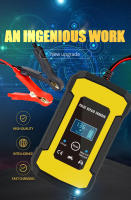 Cargador De Batería De Coche 12V Con Reparación De Pulso Pantalla LCD Inteligente Carga Rápida AGM Ciclo Profundo GEL Lead-Acide Para Auto Motos - details 0