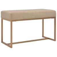 vidaXL Banco 80 cm terciopelo en color Verde/Morado/Beige y más - details 2