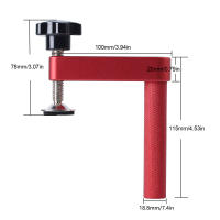Abrazadera Rápida Para Trabaje En Mesa De Trabajo De Madera 19mm/20mm Aluminio Fijo Para Bench Dog Clip Herramienta De Carpintería - details 5