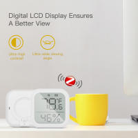 Sensor De Temperatura Y Humedad ZigBee MOES Tuya Para Hogar Inteligente Con Pantalla LED Compatible Con Google Assistant Y Hub Tuya - details 2
