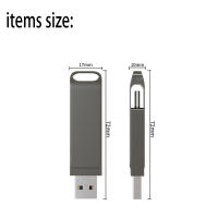 2en1 USB Memoria Stick Metal 128GB 64GB 32GB USB2.0 Tipo-C Transmisión Recíproca Smartphone Computadora Portátil - details 1