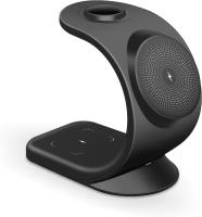 Estación de Carga Inalumbrable Compatible con iPhone, Apple Watch y AirPods - Soporte Cargador Inalumbrico 3 en 1-18W - details 4