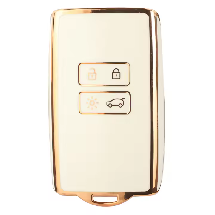 Funda De Llave De Coche Suave TPU Jingyuqin Para Renault Espace 5 Koleos Captur Kadjar Megane 4 Talisman Arkana Dacia Sandero 4 - 1