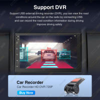 Radio De Coche GRANDnavi 2 Din Con Android GPS Navegación Multimedia Bluetooth Para VW Toyota Nissan Hyundai Pantalla Táctil 7' 1G RAM 16G ROM Soporte WiFi Y Control Del Volante - details 8