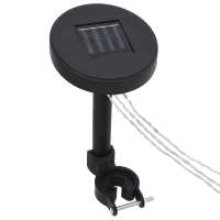 vidaXL Cadena de luces para cenador con panel solar - details 1