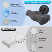 Almohada De Espuma De Memoria Ajustable Para El Cuello Y Los Hombros Soporte Ortopédico Ergonómico Para Descanso Y Viajes - details 4