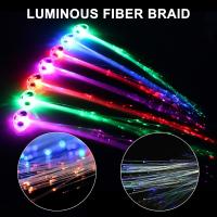 LED Glow Hair Braid Butterfly Light 5/10 Pcs Accesorios De Cabello Colorido Para Fiestas Y Decoración Navidad Para Niños Y Adultos - details 10