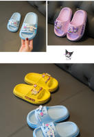 Sanrio Pantuflas Para Niños Kuromi Hello Kitty Cinnamoroll Antideslizantes Para Interior Y Exterior Transpirables Unisex Tallas Para Edad 7-12 Años - details 14