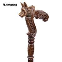 Bastón De Madera Marrón De Moda Para Caminata Decorativo Para Vampirejos Cospaly Fiesta De Halloween Mace Varita Cruz 93cm - details 5
