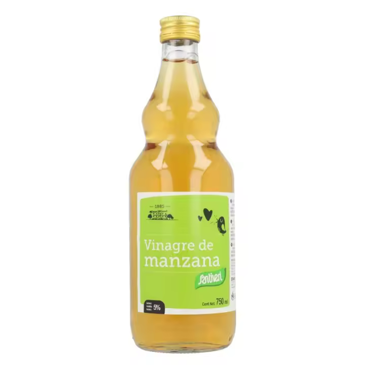 Vinagre Manzana Vidrio 750ml Santiveri - 1