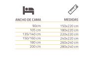 Textil-Home Juego de Sábanas Multihogar 3 Piezas 90/135/150 - Suavidad Extra - details 0