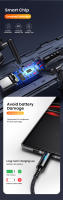 Cable USB Tipo C Corto 25cm 3A Carga Rápida Para iPhone Huawei Xiaomi Power Bank Cable De Datos Micro USB Lightning - details 2