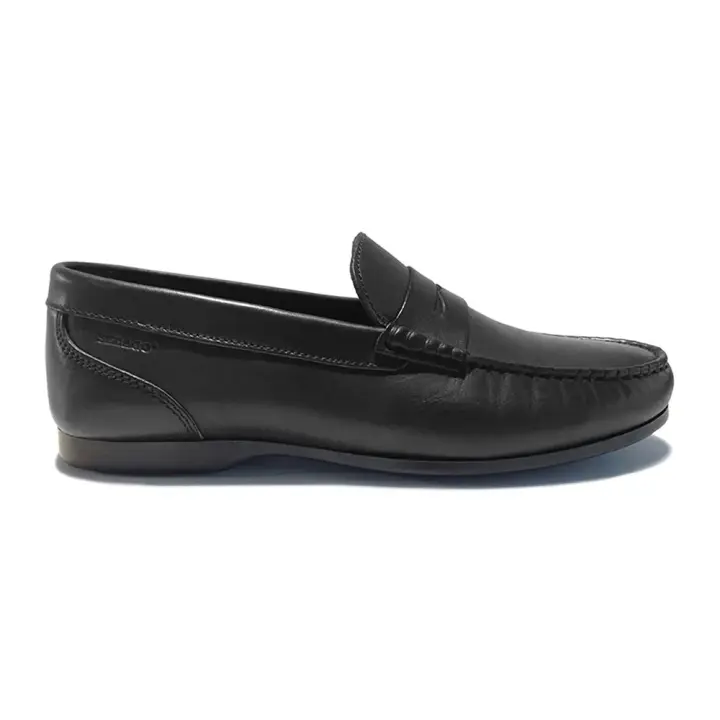 Sebago Zapatos Byron Negro Hombre Zapatos - 1